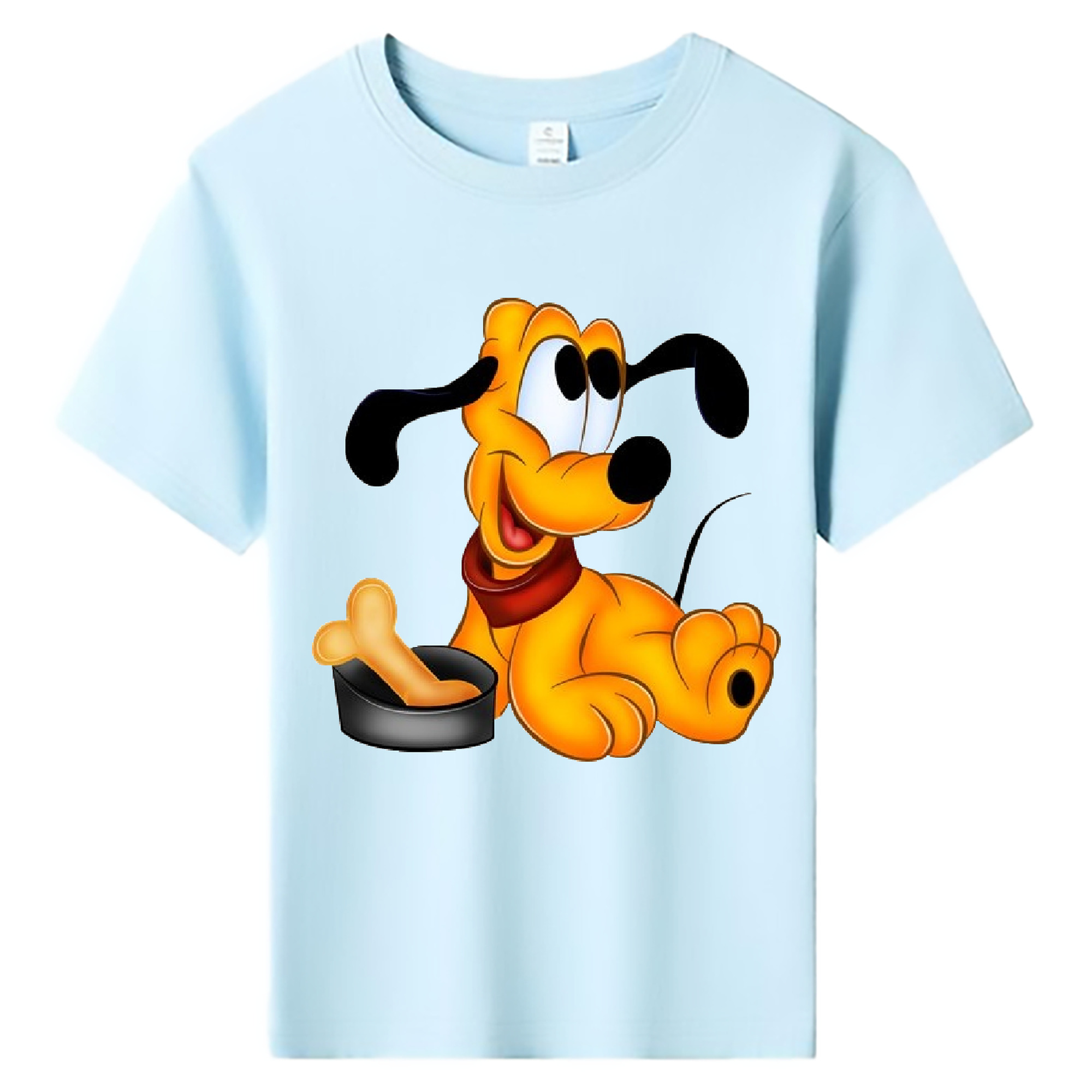 ミッキーマウス Mickey Mouse 綿100％キッズTシャツ（フロントプリント）